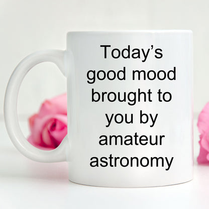 Amateur Astronomer Coffee Mug - Mallard Moon Gift Shop