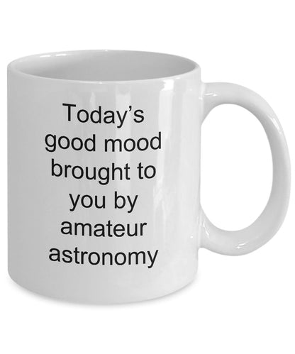 Amateur Astronomer Coffee Mug - Mallard Moon Gift Shop