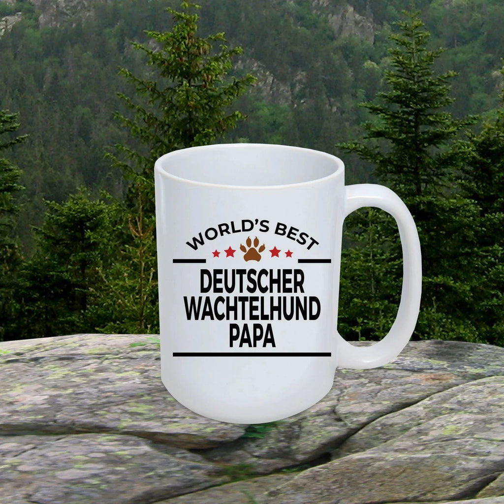 Deutscher Wachtelhund Dog Papa Coffee Mug