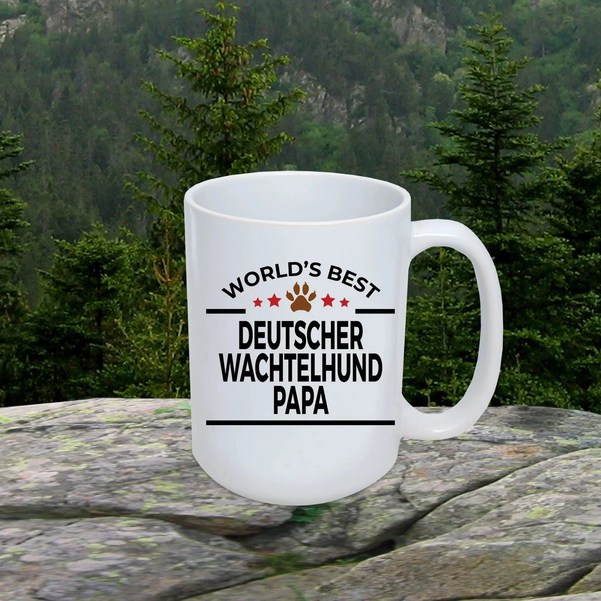 Deutscher Wachtelhund Dog Papa Coffee Mug