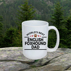 English Foxhound Dog Dad Mug