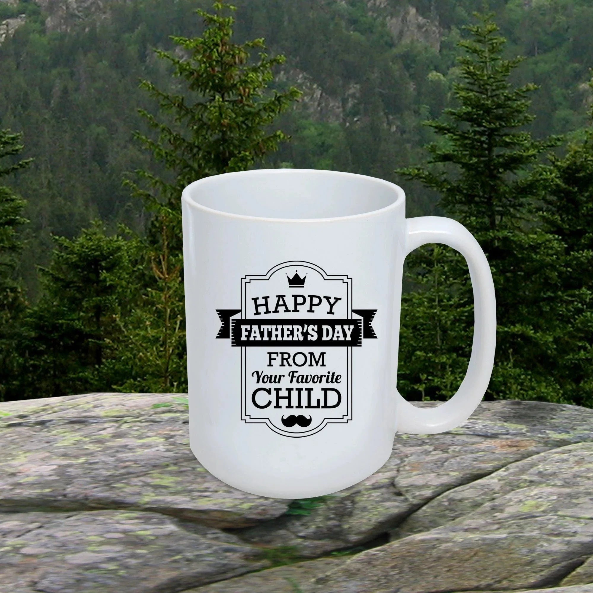 Funny Father's Day Mug from Favorite Child