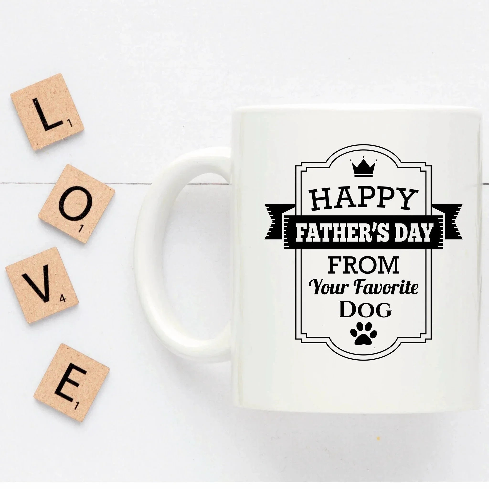 Funny Father's Day Dog Mug