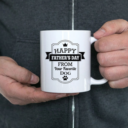 Funny Father's Day Dog Mug