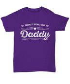 Daddy unisex t-shirt - gift for Father's Day