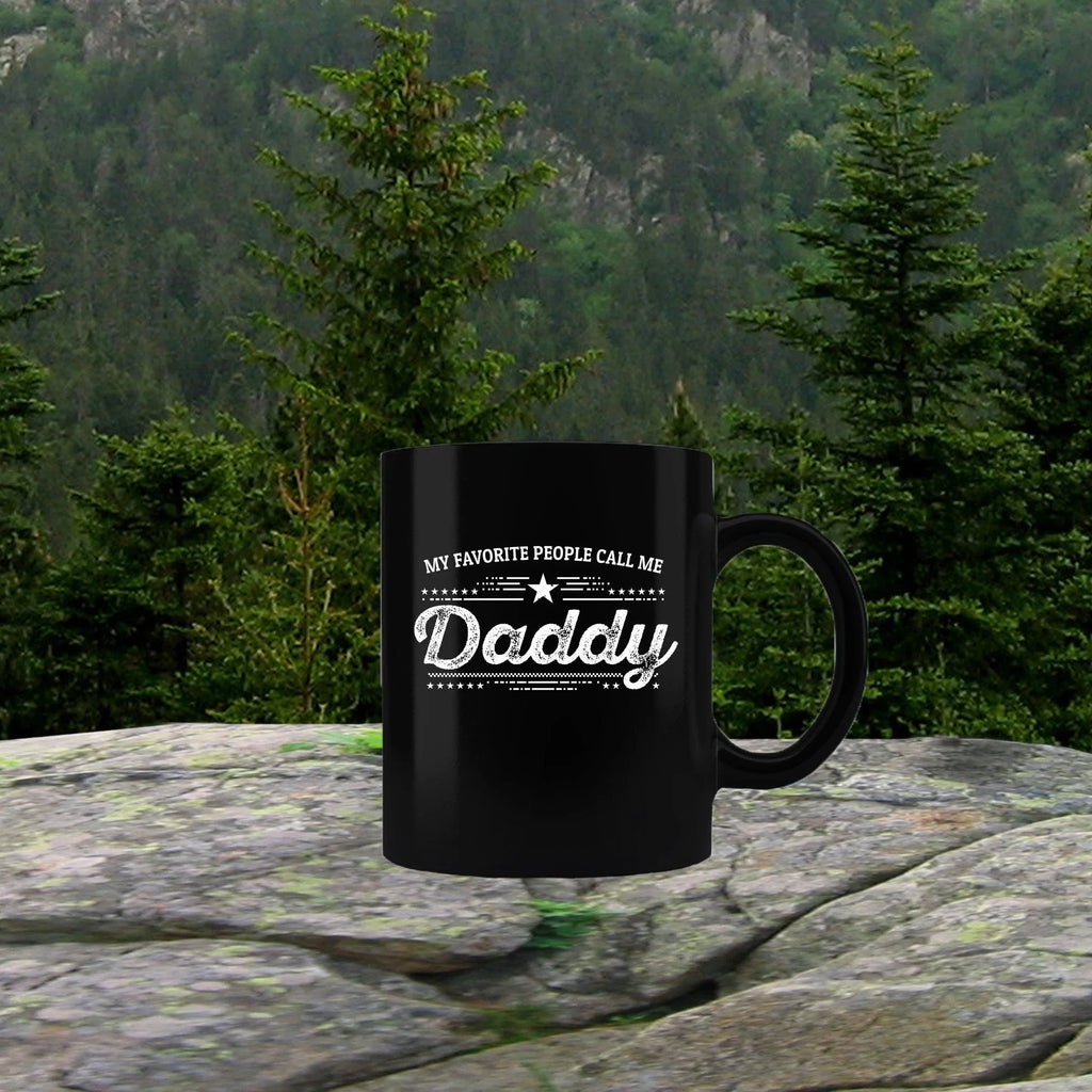 Daddy Black Coffee Mug - Gift for Father's Day