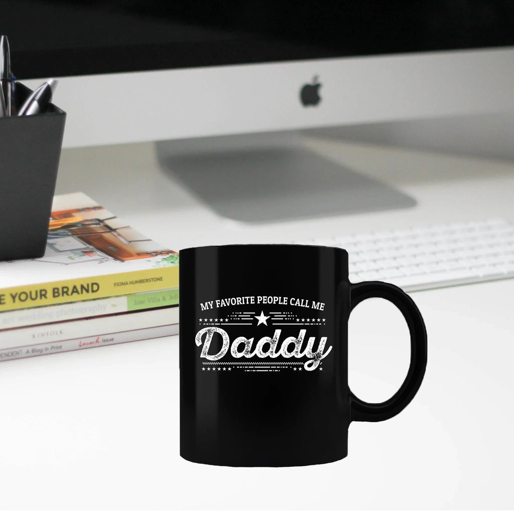 Daddy Black Coffee Mug - Gift for Father's Day