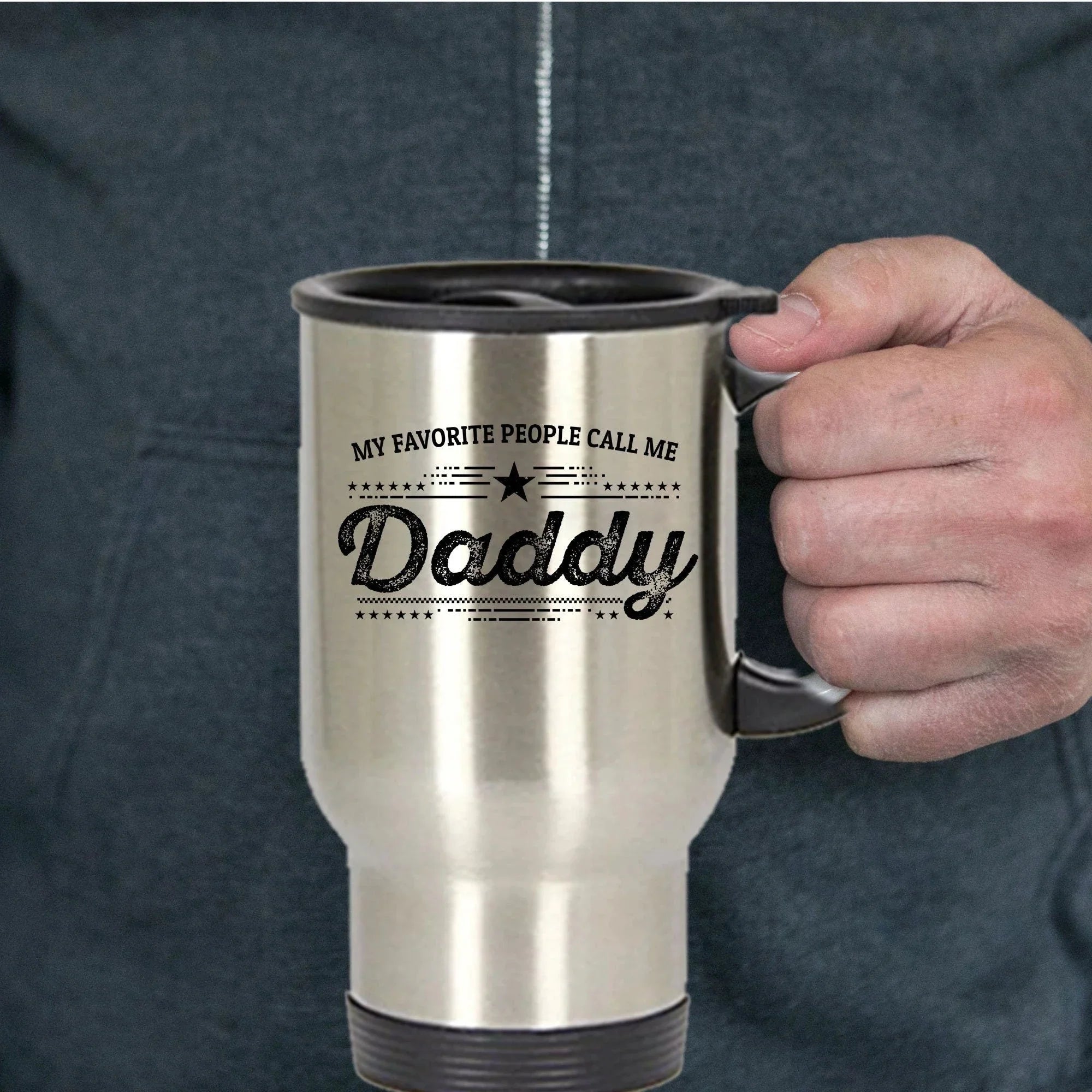 Favorite People Call Me Daddy travel mug - gift for Father's Day