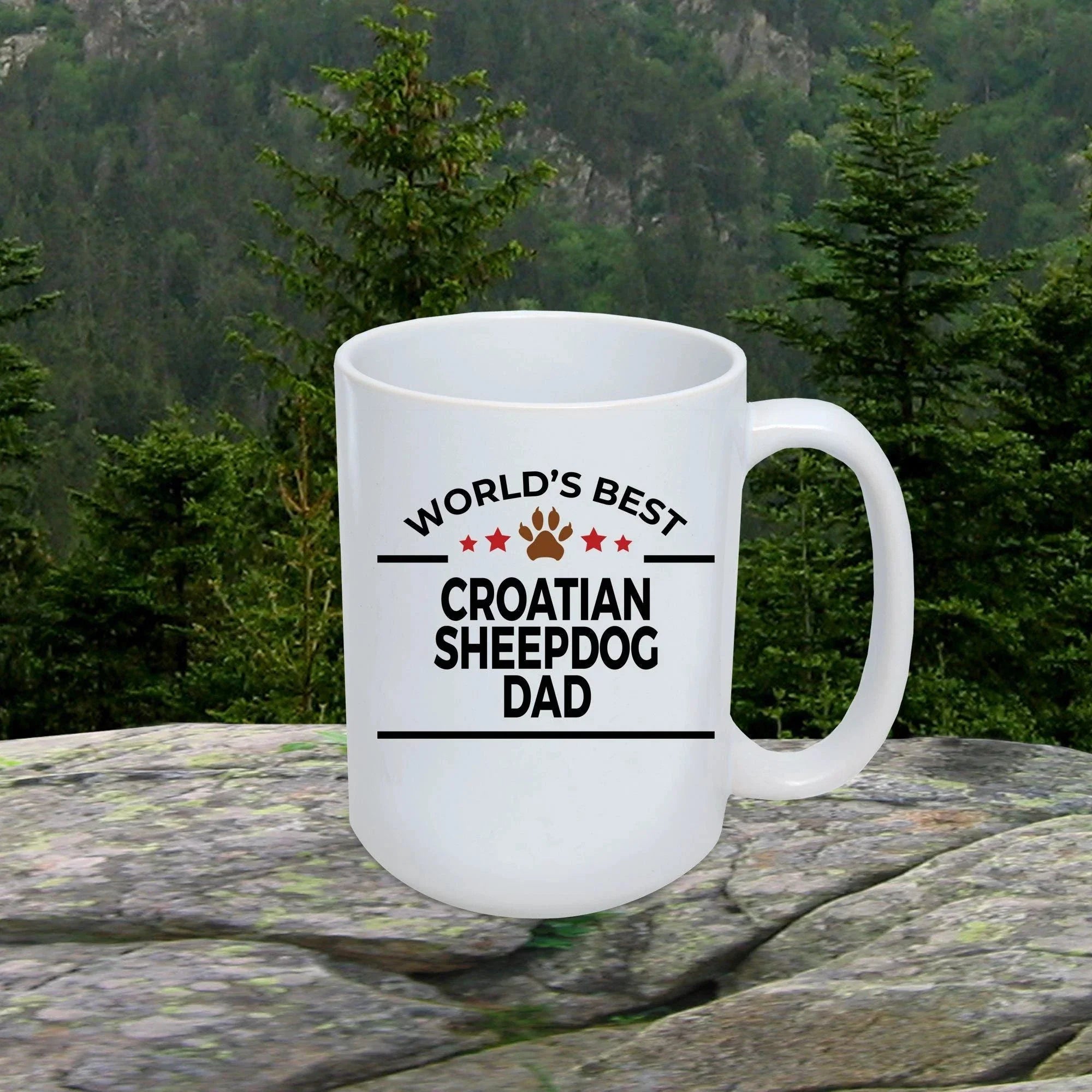 Croatian Sheepdog Dog Dad Mug
