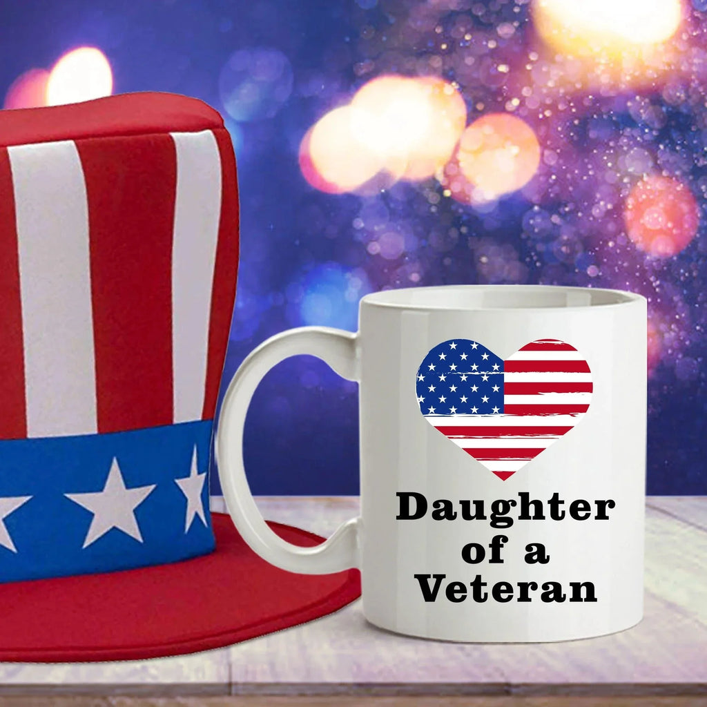 Daughter of a Veteran coffee mug