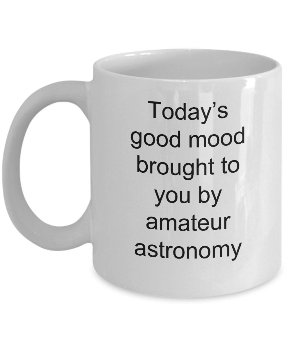 Amateur Astronomer Coffee Mug - Mallard Moon Gift Shop