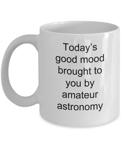 Amateur Astronomer Coffee Mug - Mallard Moon Gift Shop