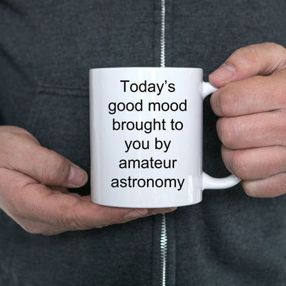 Amateur Astronomer Coffee Mug - Mallard Moon Gift Shop