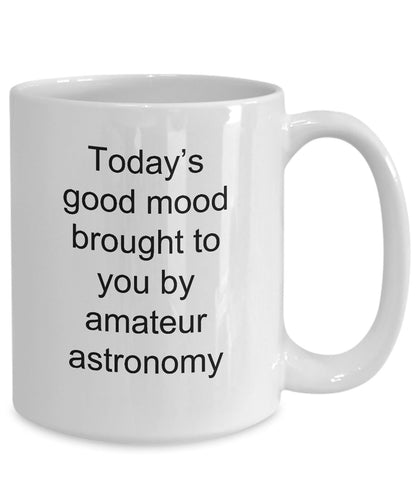 Amateur Astronomer Coffee Mug - Mallard Moon Gift Shop