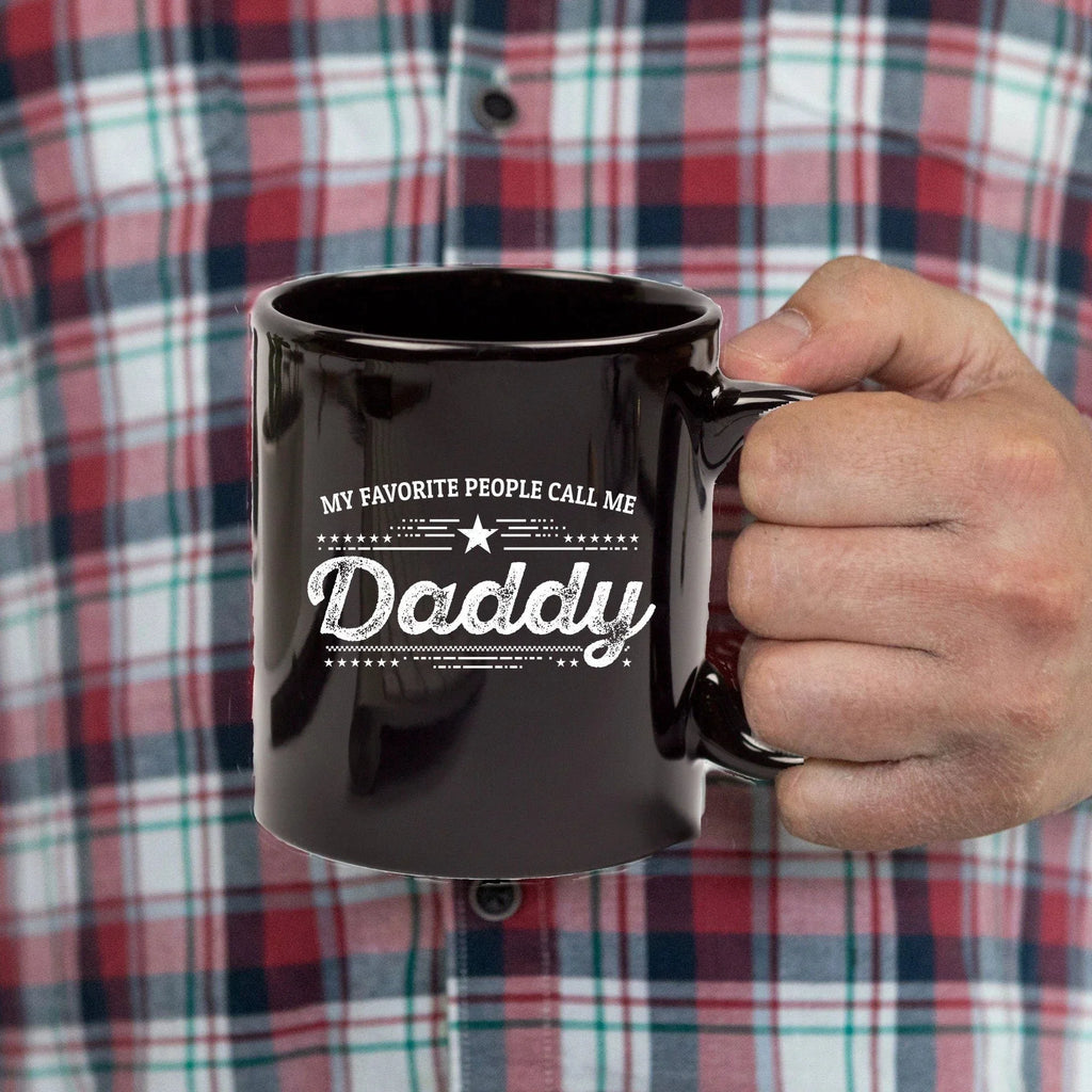 Daddy Black Coffee Mug - Gift for Father's Day