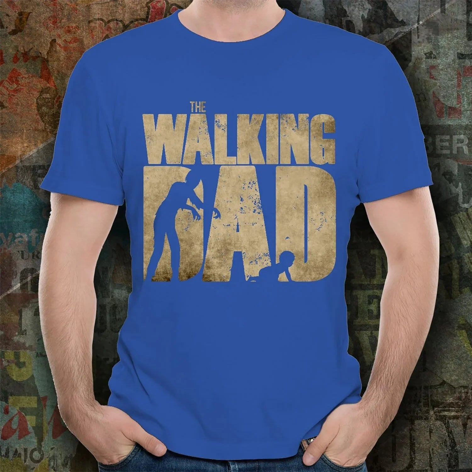 Funny Father's DayT shirt - The Walking Dad