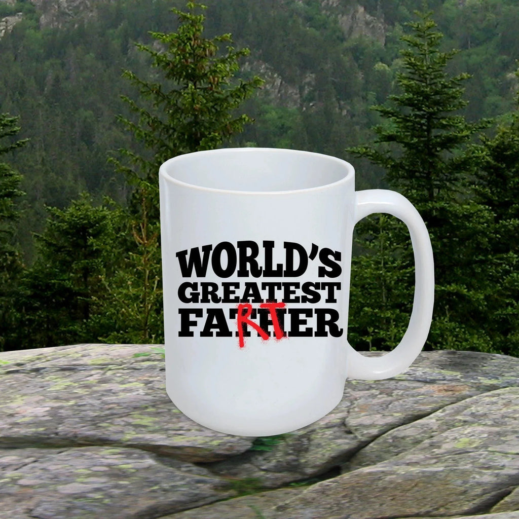 Funny Dad Mug - World's Greatest Farter - Father's Day Gift - Dad Joke - Gag Gift