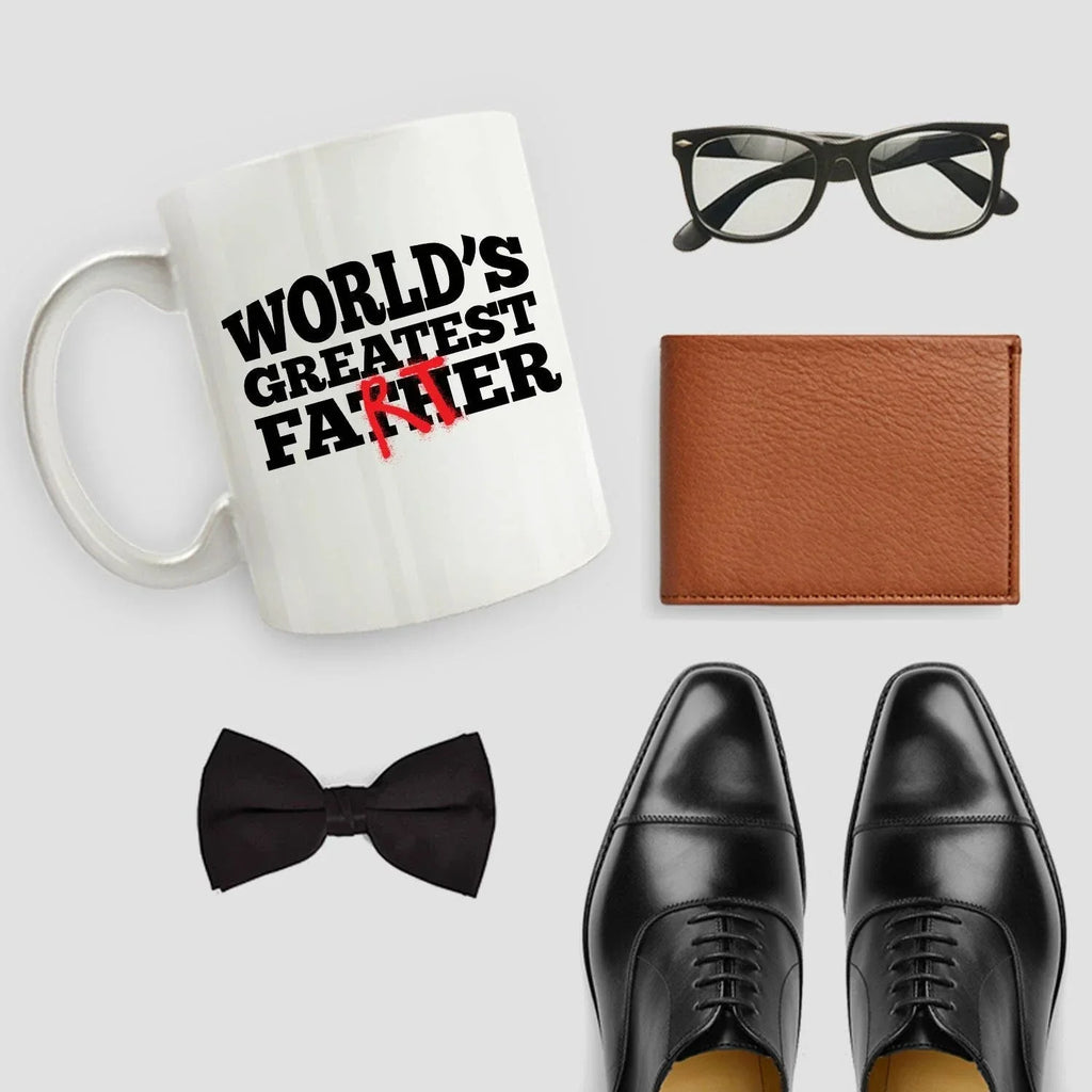 Funny Dad Mug - World's Greatest Farter - Father's Day Gift - Dad Joke - Gag Gift