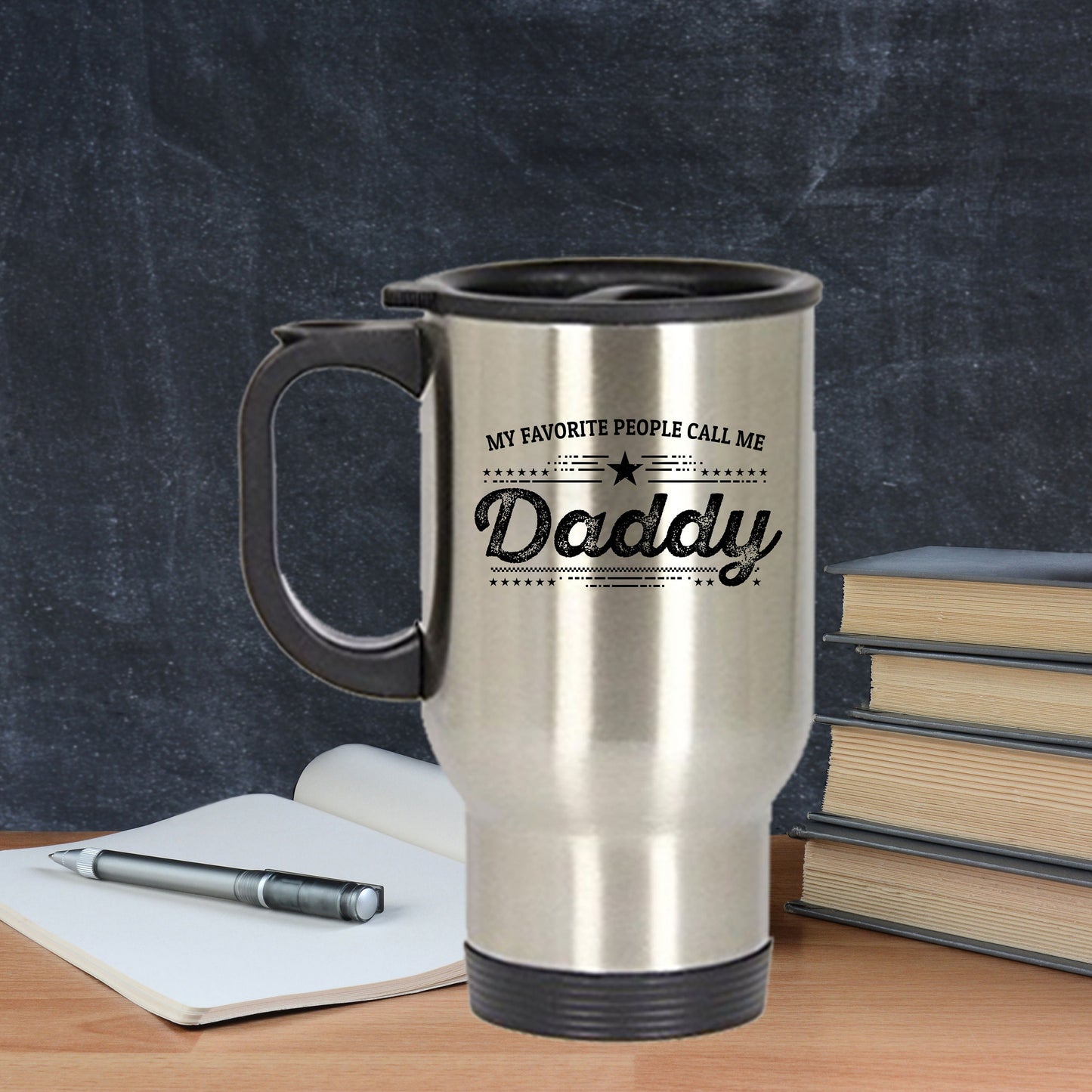 Favorite People Call Me Daddy travel mug - gift for Father's Day - Mallard Moon Gift Shop