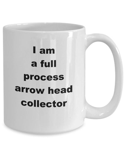 Arrow Head Collector coffee mug - Mallard Moon Gift Shop