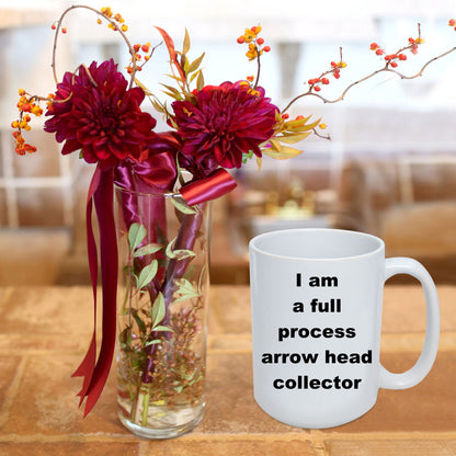 Arrow Head Collector coffee mug - Mallard Moon Gift Shop