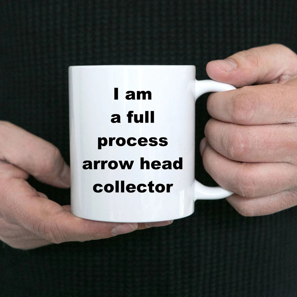 Arrow Head Collector coffee mug