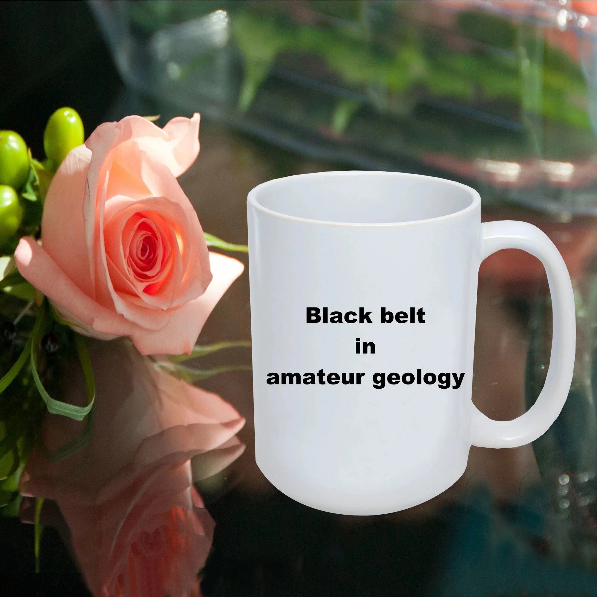 Amateur geology funny coffee mug