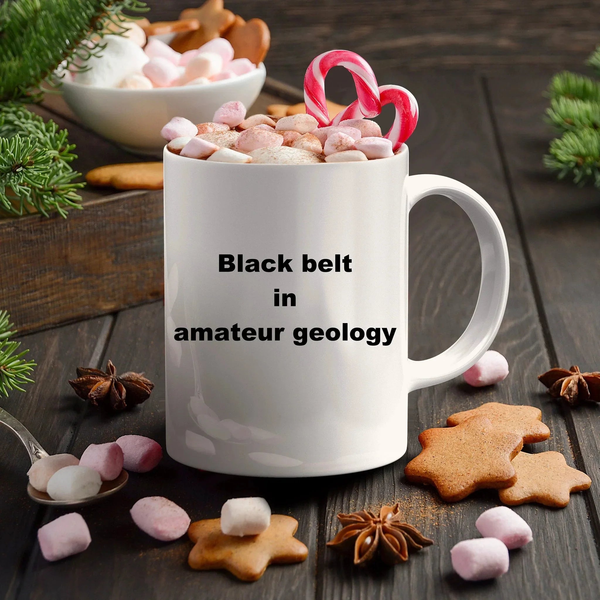 Amateur geology funny coffee mug