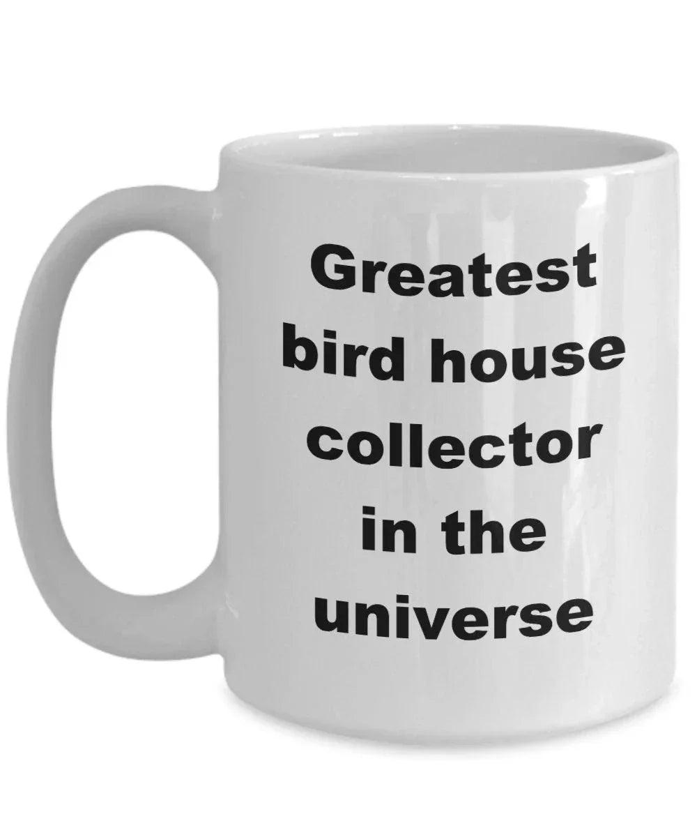 Bird house collector coffee mug