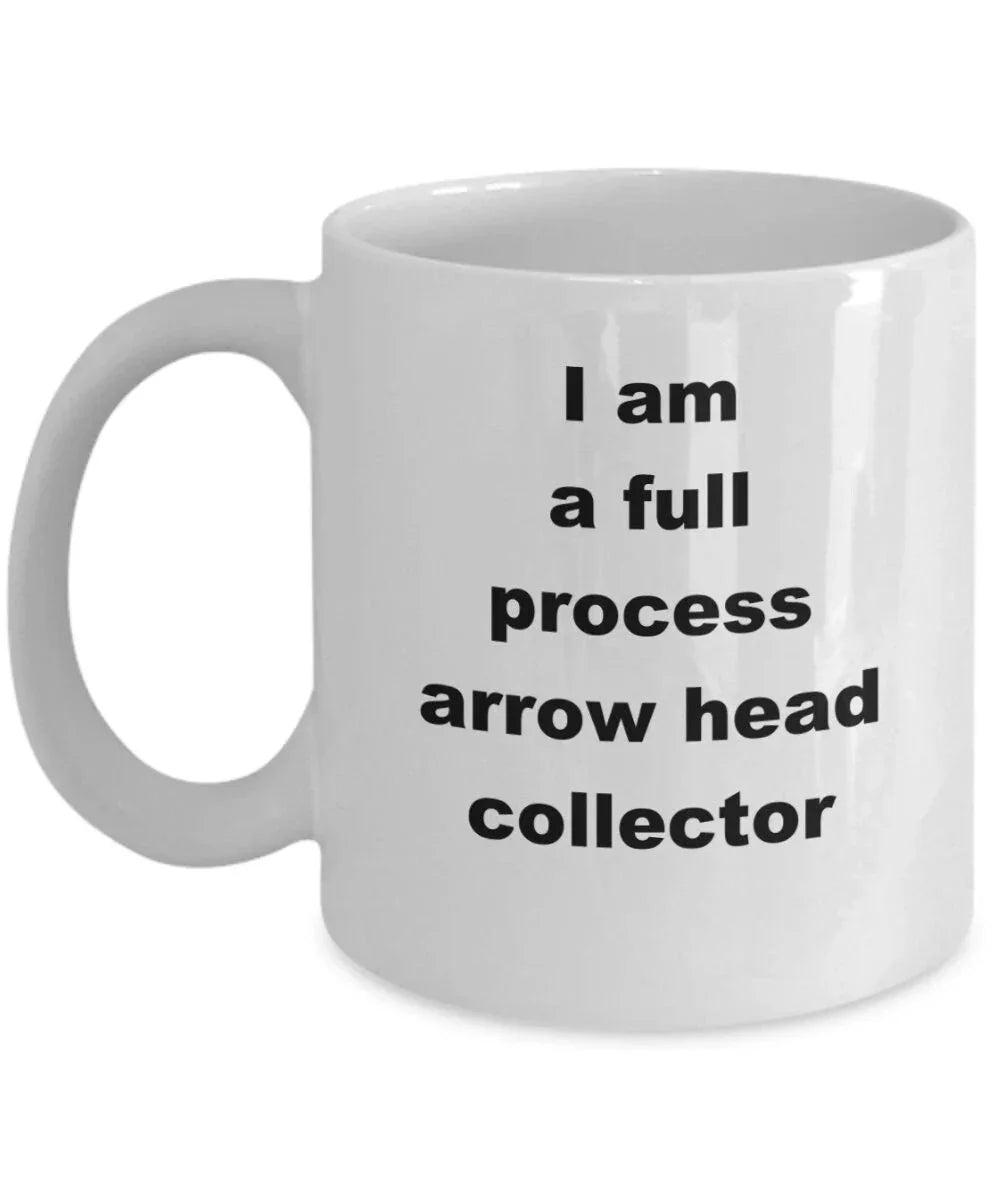 Arrow Head Collector coffee mug