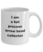 Arrow Head Collector coffee mug