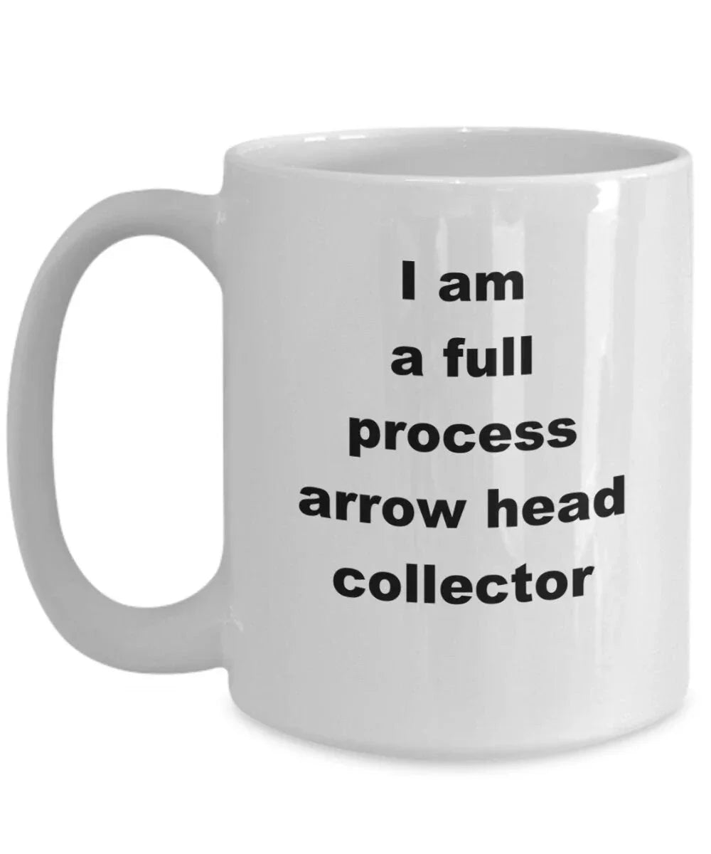 Arrow Head Collector coffee mug