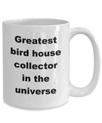 Bird house collector coffee mug