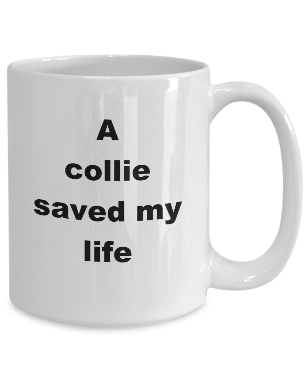 Collie dog coffee mug - Mallard Moon Gift Shop