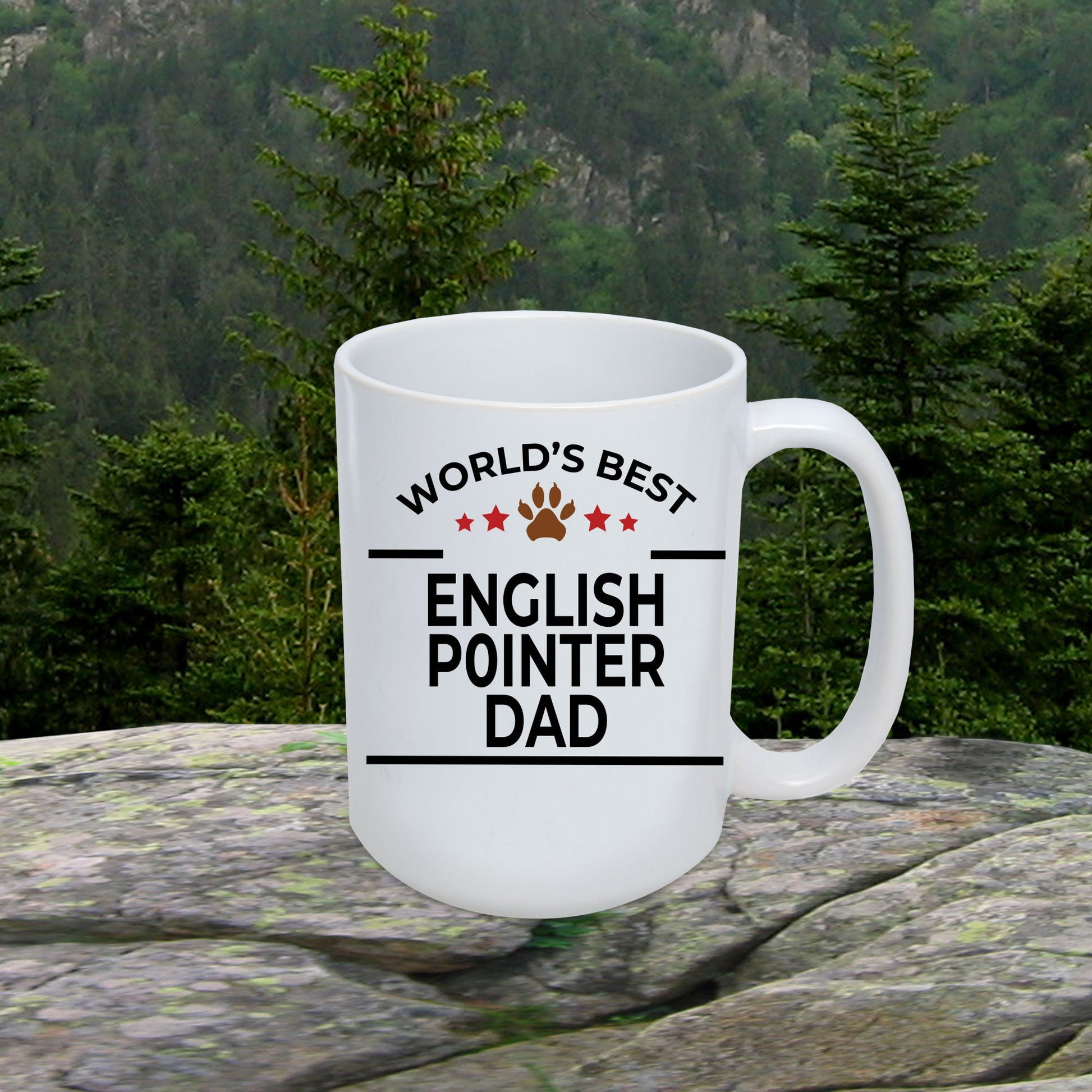 English Pointer Dog Dad Coffee Mug - Mallard Moon Gift Shop