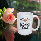 English Pointer Dog Mom Coffee Mug