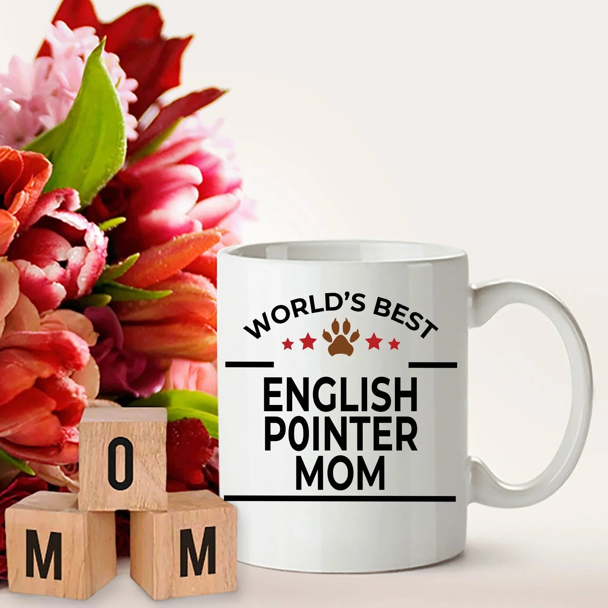 English Pointer Dog Mom Coffee Mug