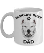 Dogo Argentino Best Dad Coffee Mug