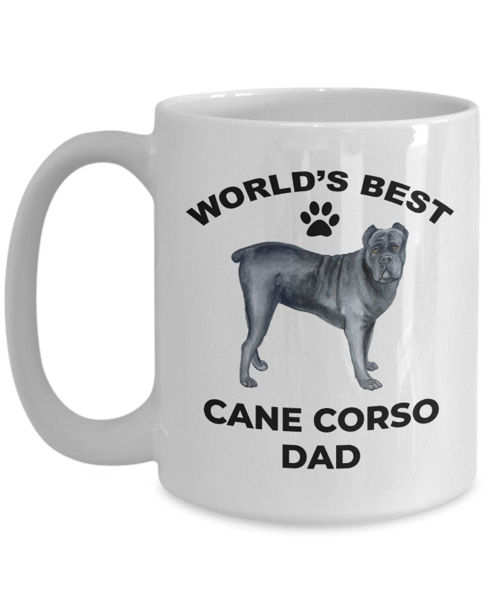 Cane Corso best dad coffee mug - Mallard Moon Gift Shop