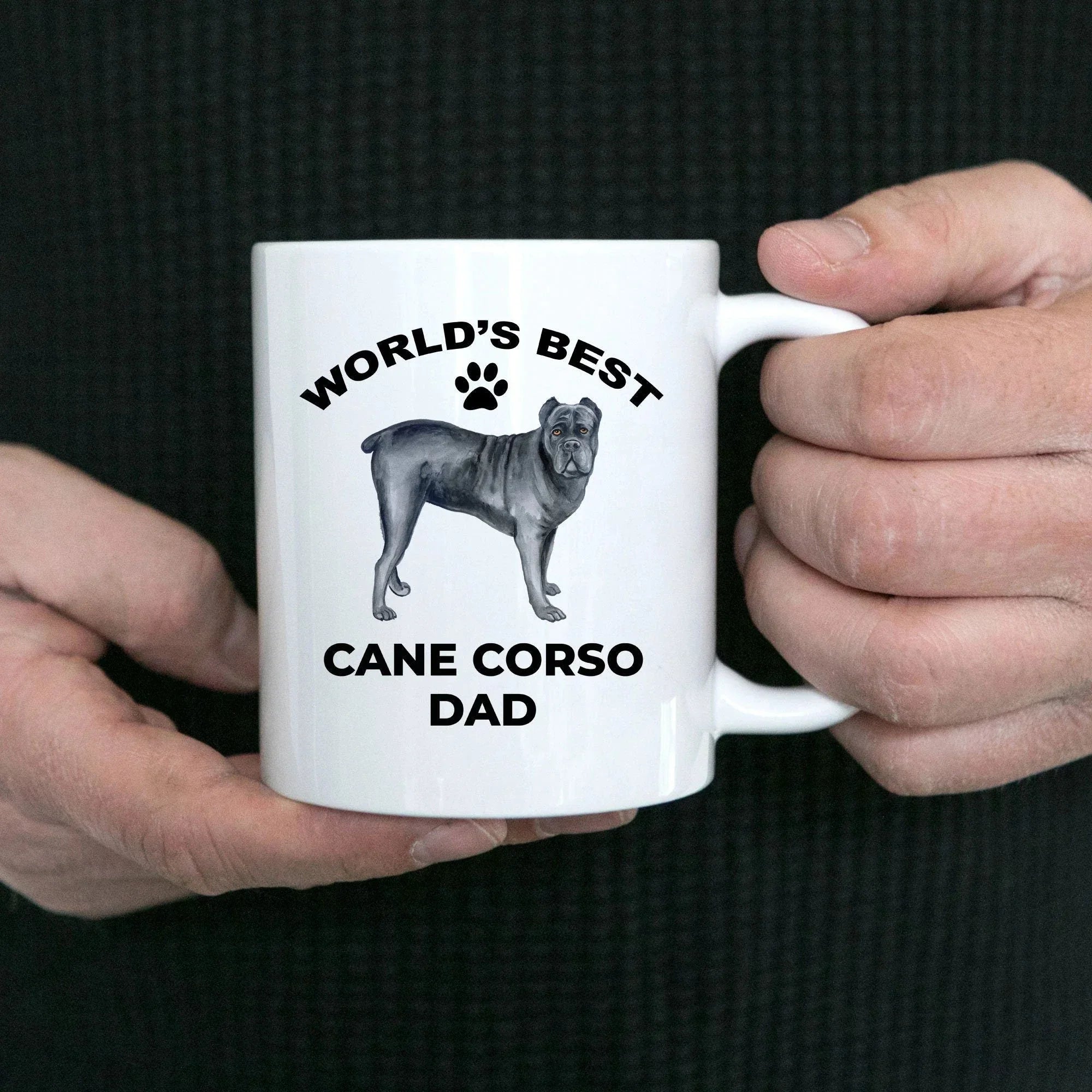 Cane Corso best dad coffee mug