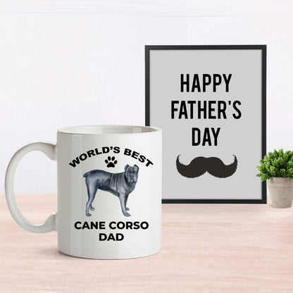 Cane Corso best dad coffee mug - Mallard Moon Gift Shop