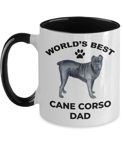 Cane Corso best dad coffee mug - Mallard Moon Gift Shop