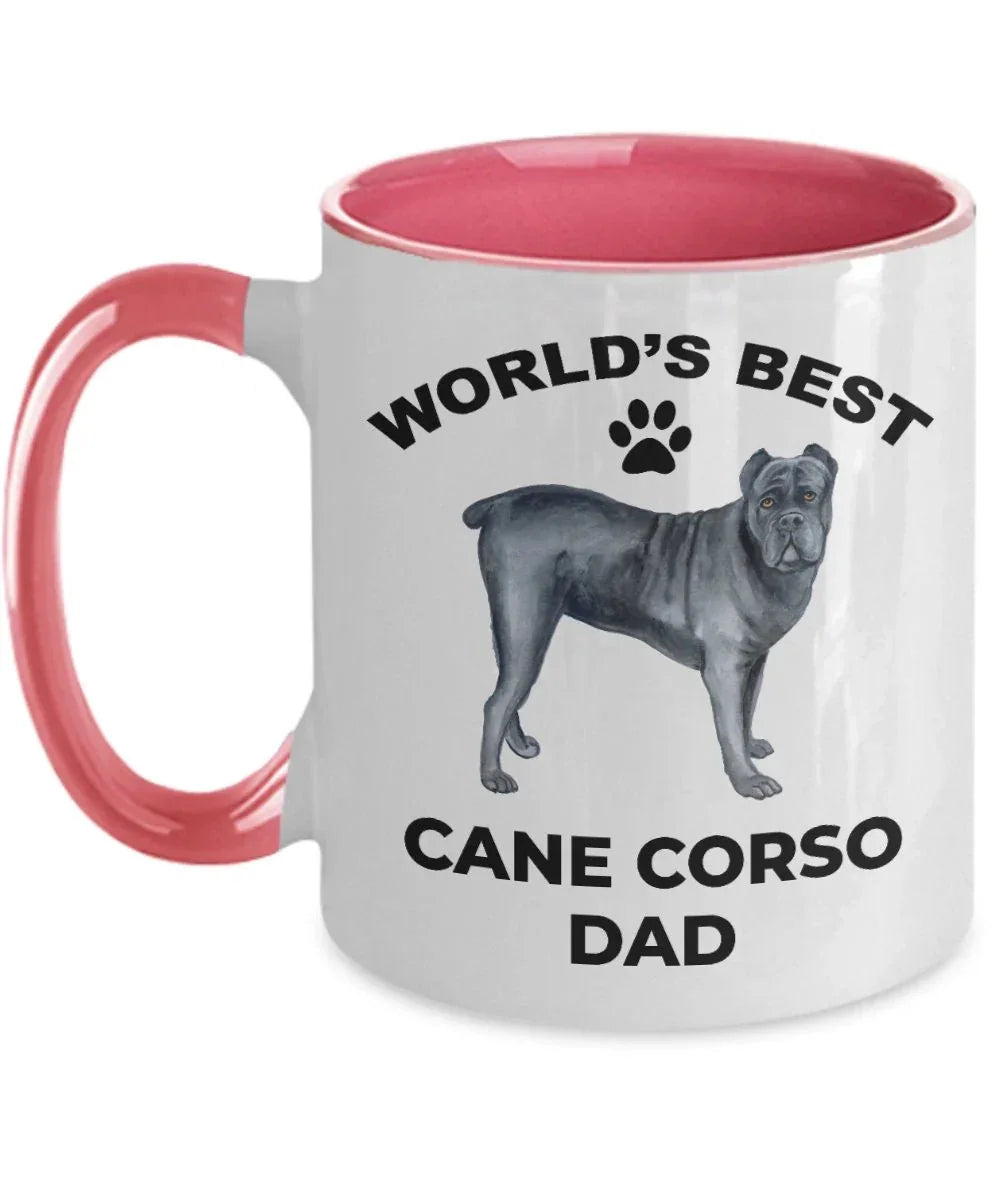 Cane Corso best dad coffee mug