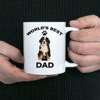 Bernese Mountain Dog Best Dad coffee mug