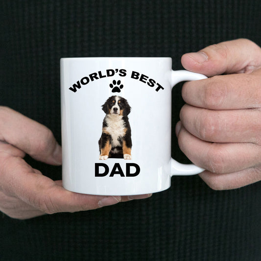 Bernese Mountain Dog Best Dad coffee mug