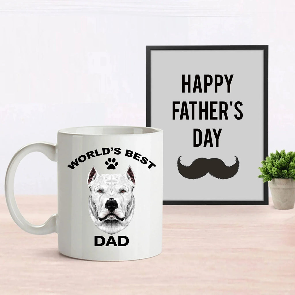 Dogo Argentino Best Dad Coffee Mug