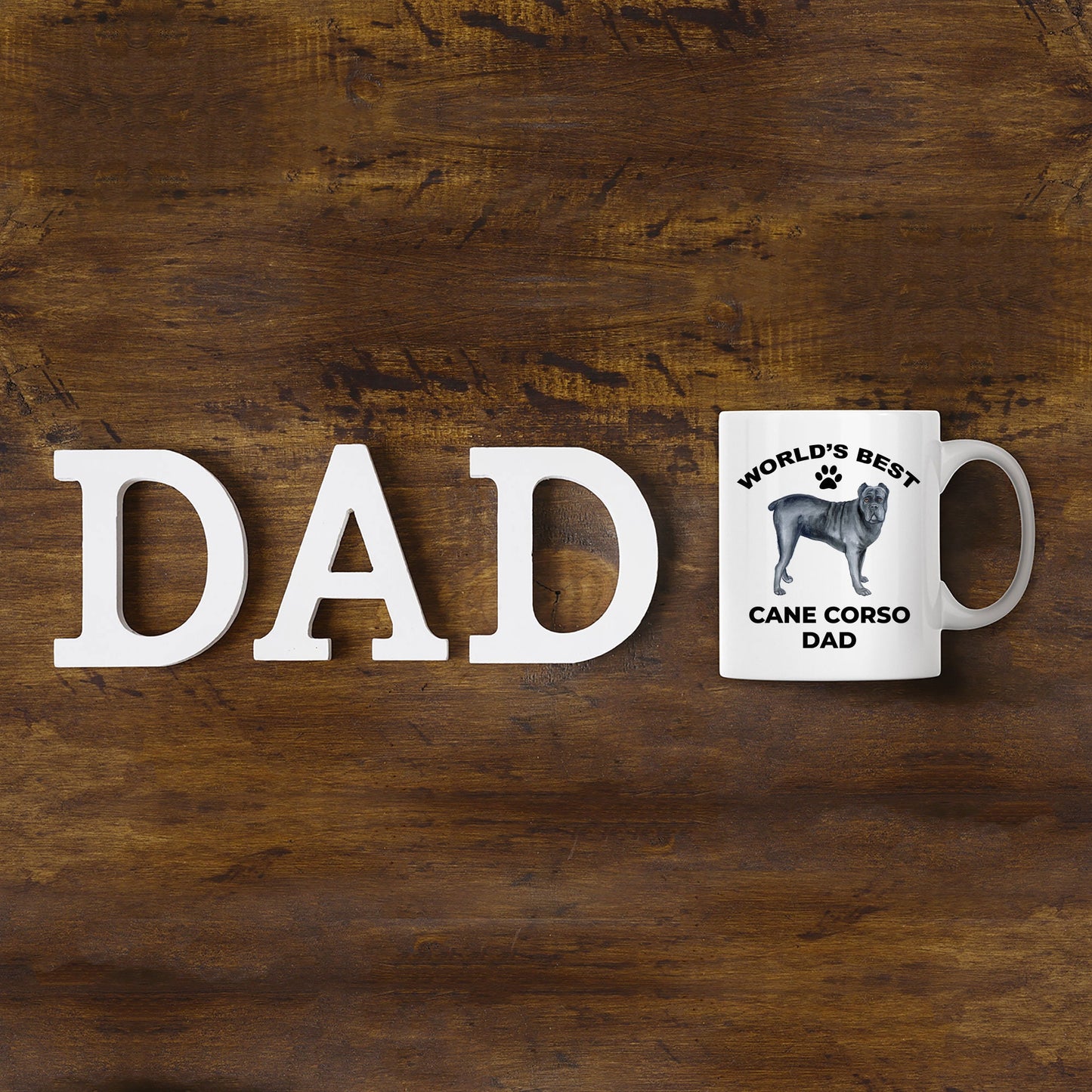 Cane Corso best dad coffee mug - Mallard Moon Gift Shop