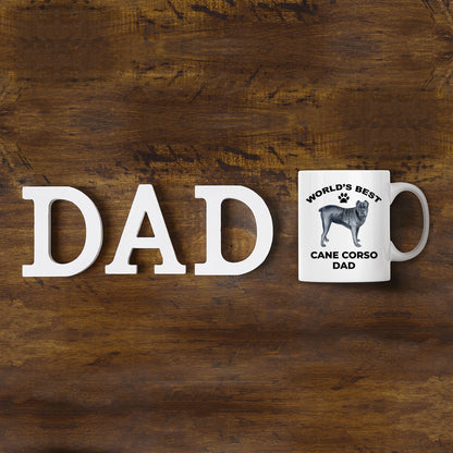 Cane Corso best dad coffee mug - Mallard Moon Gift Shop