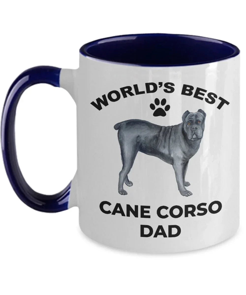 Cane Corso best dad coffee mug
