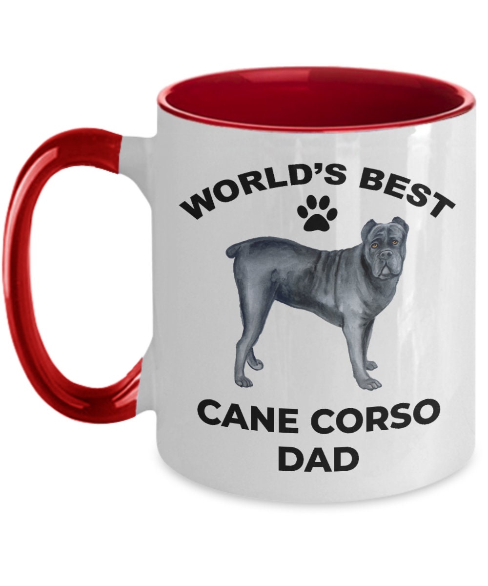 Cane Corso best dad coffee mug - Mallard Moon Gift Shop